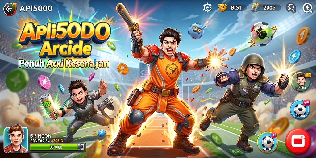 Gameplay seru dan penuh aksi dari API5000.