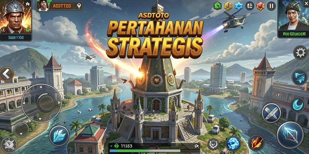 Gameplay menegangkan ASDTOTO dalam aksi Tower Defense.