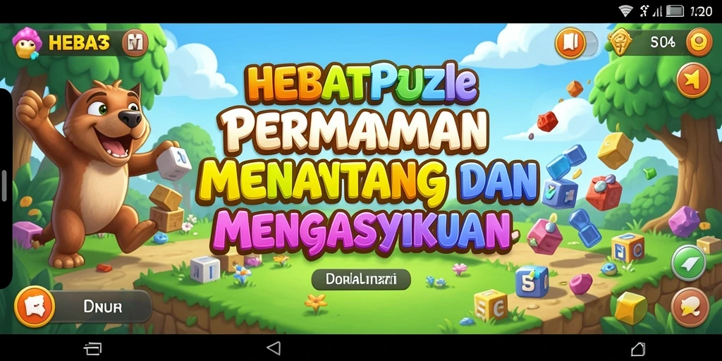 Tampilan gameplay seru dalam HEBAT303 yang menantang.
