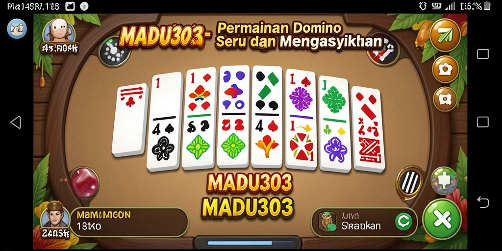 Tampilan gameplay seru dari MADU303 yang penuh dengan aksi.