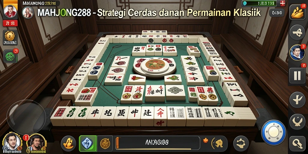 Tampilan menarik dari gameplay MAHJONG288 yang penuh strategi.