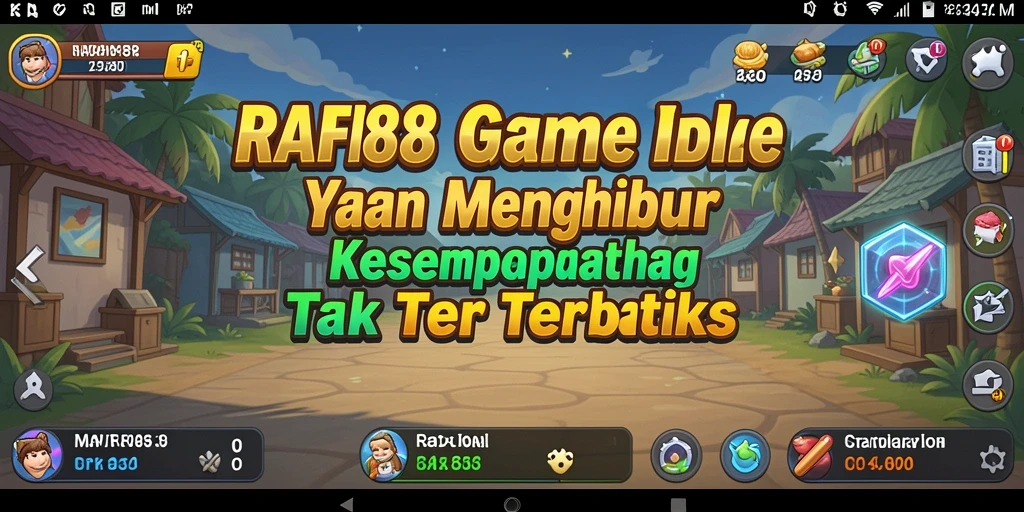Tampilan gameplay menarik dan interaktif dari RAFI88.