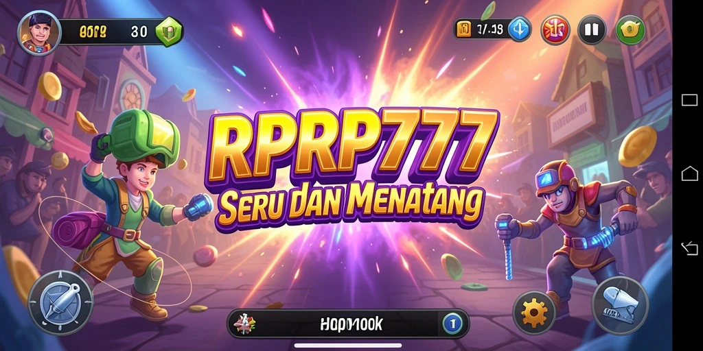 Tampilan gameplay RPRP777 yang penuh aksi dan tantangan menarik.