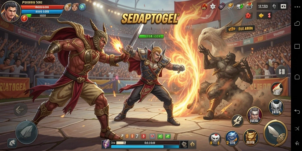 Tampilan menarik dari gameplay SEDAPTOGEL yang penuh aksi.