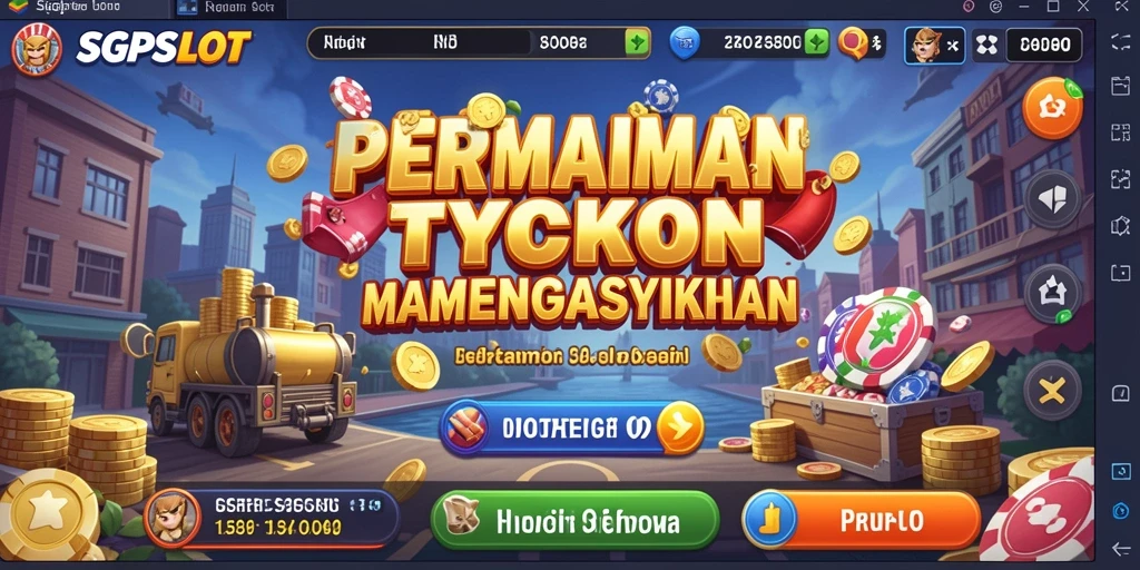 Tampilan gameplay dinamis dan menarik dari SGPSLOT.